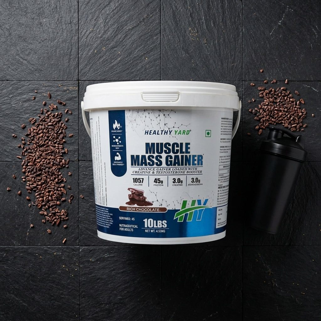 Healthyyard Mass Gainer 10lbs (Creatine Inside 30-servings)