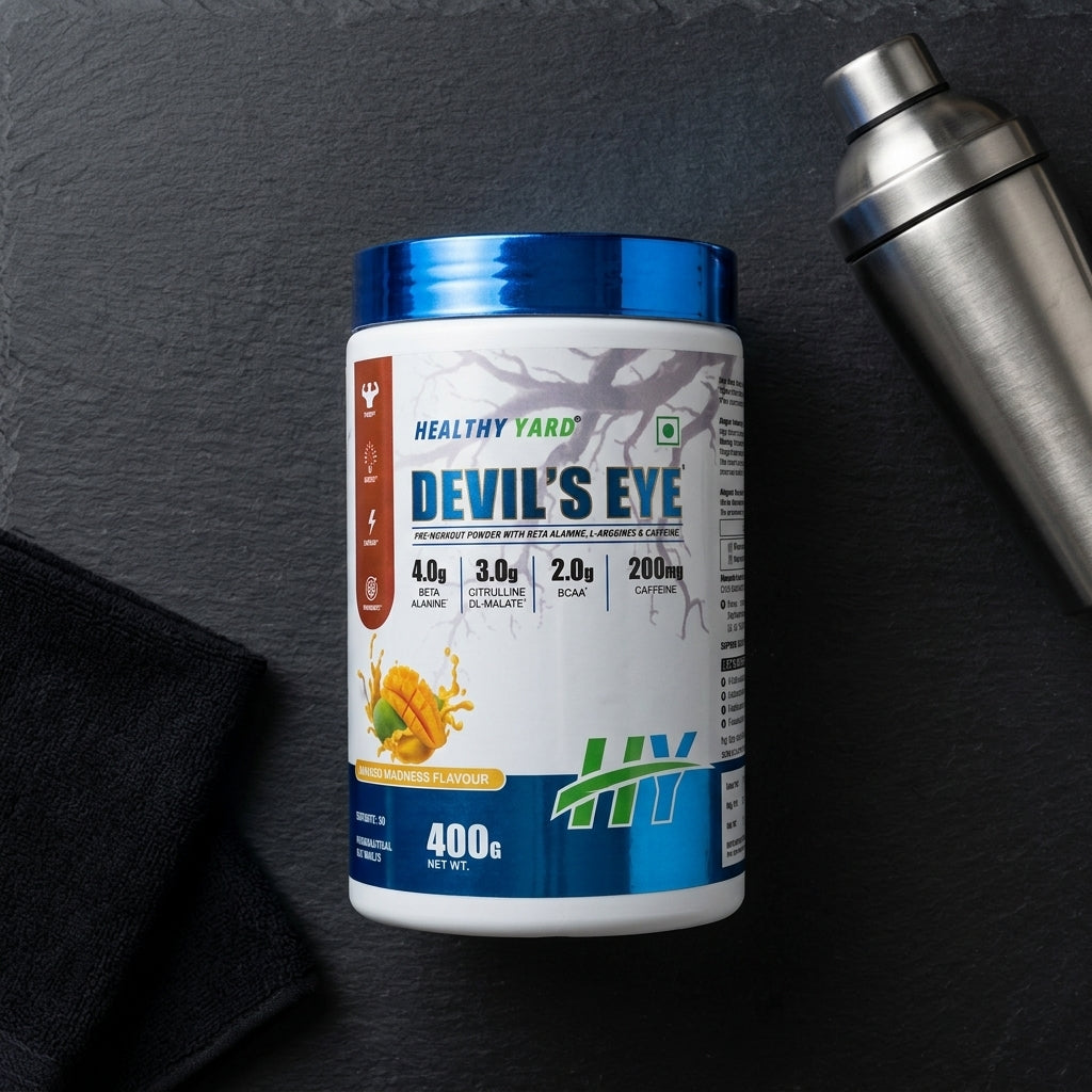 Devil’s Eye Pre-Workout Mango Madness Flavour, Energy & Focus Formula