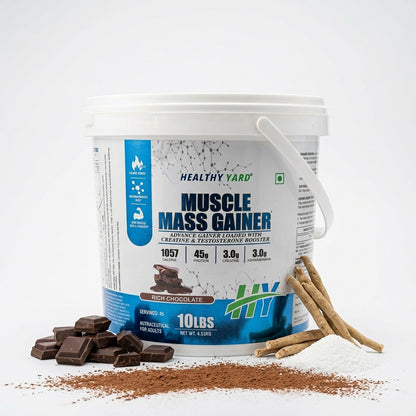 Healthyyard Mass Gainer 10lbs (Creatine Inside 30-servings)