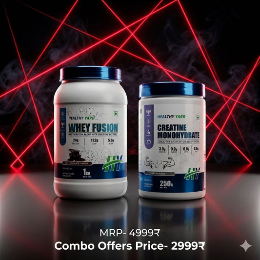 Whey fusion 1kg x Creatine 250g (COMBO OFFER)